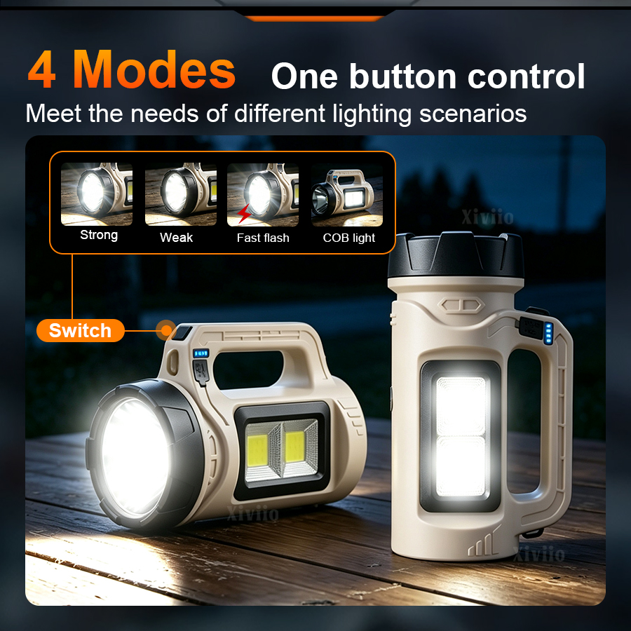 Torche LED portative multiscèn - Solar Emergency Charger avis et prix
