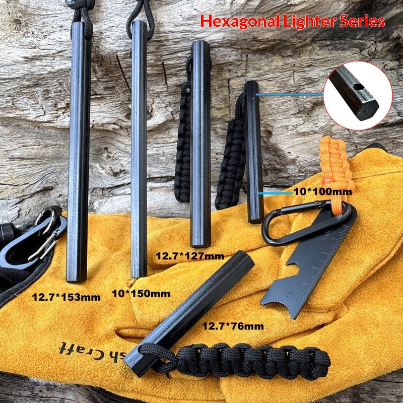 Nouvel allume-feu coupe-vent,  - Magnesium Fire Starter avis et prix