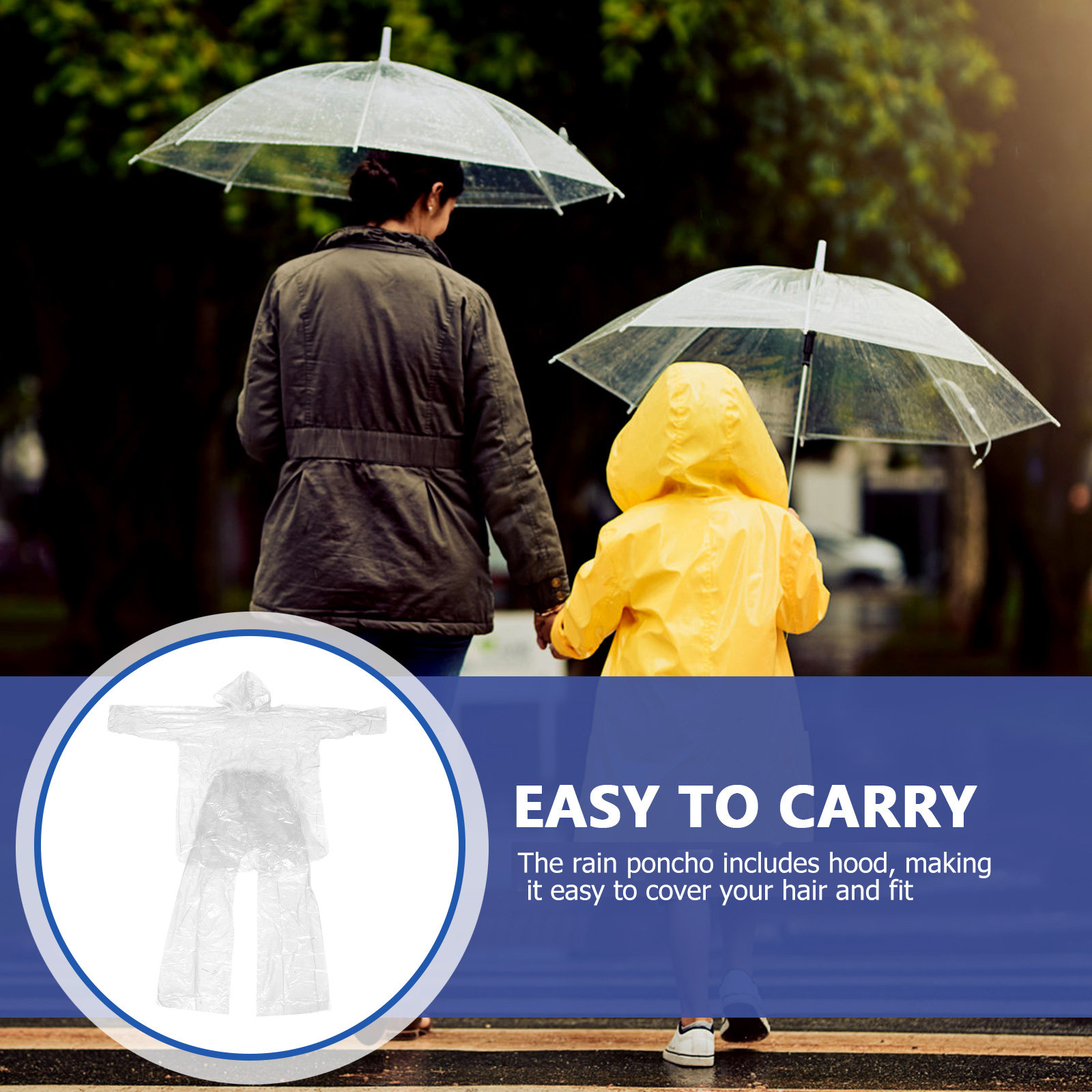 Ensemble de ponchos de pluie t - Emergency Poncho Rain avis et prix
